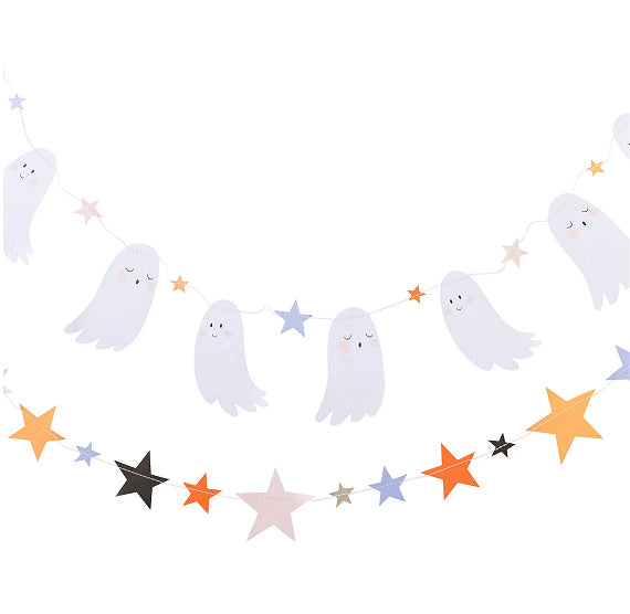 Trick or Treat Ghost Banner Set | www.sprinklebeesweet.com
