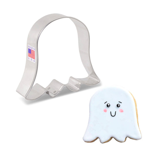 Cute Ghost Cookie Cutter: Tulip Cutter | www.sprinklebeesweet.com