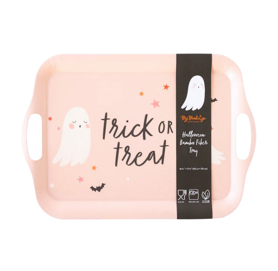 Trick or Treat Reusable Party Tray | www.sprinklebeesweet.com