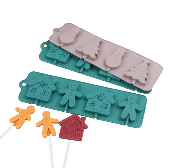 Christmas Lollipop Mold Set | www.sprinklebeesweet.com
