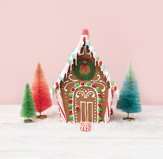 Ginger Snap Reusable Gingerbread House Kit | www.sprinklebeesweet.com