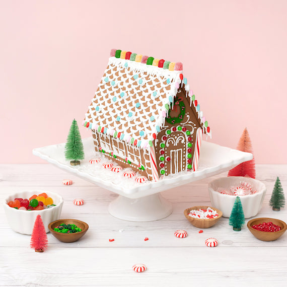 Ginger Snap Reusable Gingerbread House Kit | www.sprinklebeesweet.com