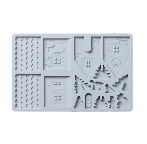 Gingerbread House Mold | www.sprinklebeesweet.com