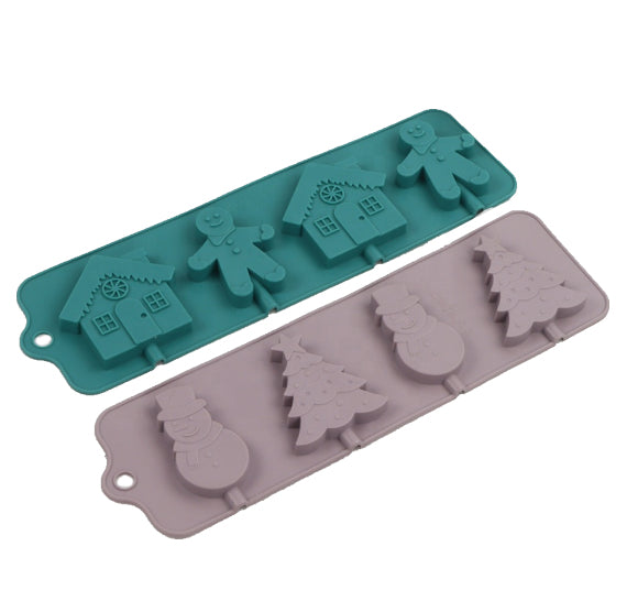 Christmas Lollipop Mold Set | www.sprinklebeesweet.com