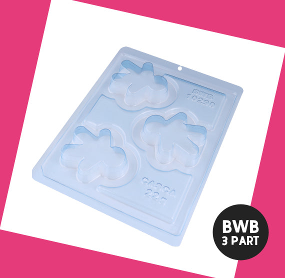 BWB 3 Part Mold: 10290 Gingerbread Man | www.sprinklebeesweet.com