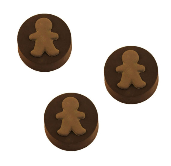Gingerbread Man Chocolate Covered Cookie Mold | www.sprinklebeesweet.com
