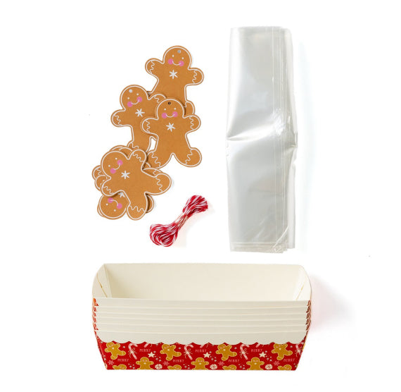 Christmas Loaf Pan Kit: Gingerbread Man | www.sprinklebeesweet.com
