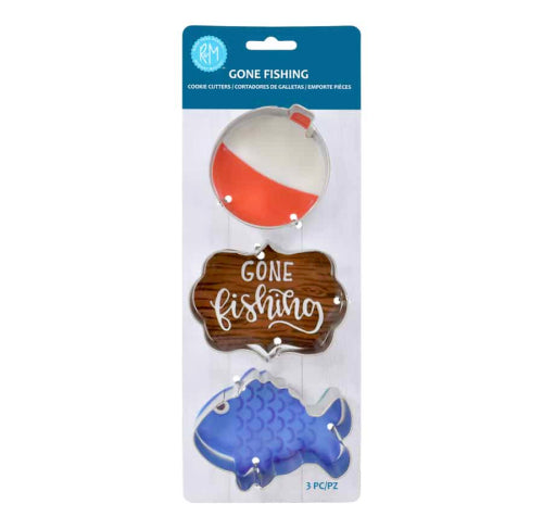 Gone Fishing Cookie Cutter Set | www.sprinklebeesweet.com