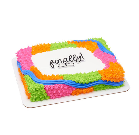 Graduation Cake Topper Set of 4 | www.sprinklebeesweet.com