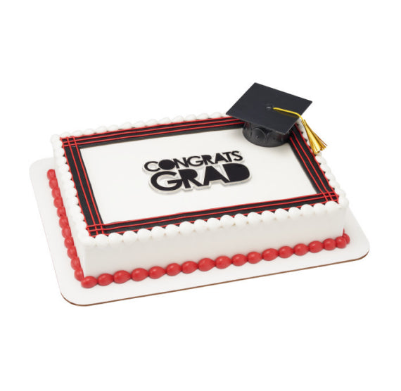 Graduation Cake Topper Set of 4 | www.sprinklebeesweet.com