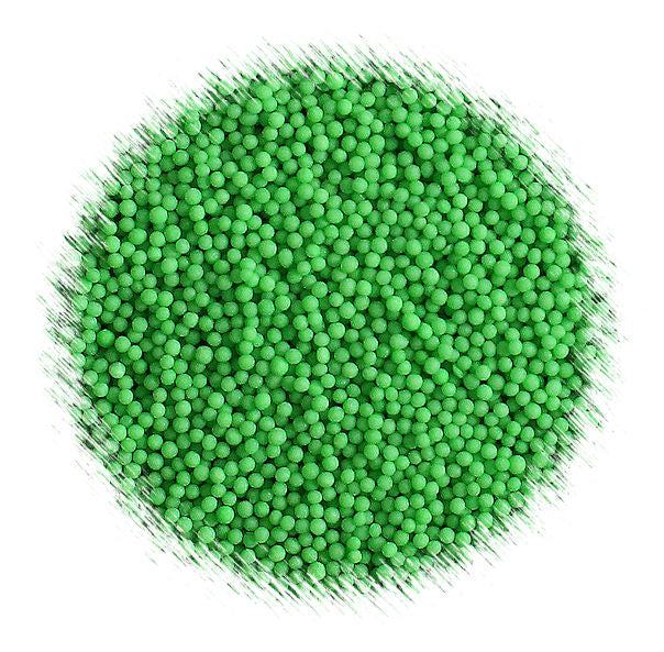 Grass Green Nonpareils | www.sprinklebeesweet.com
