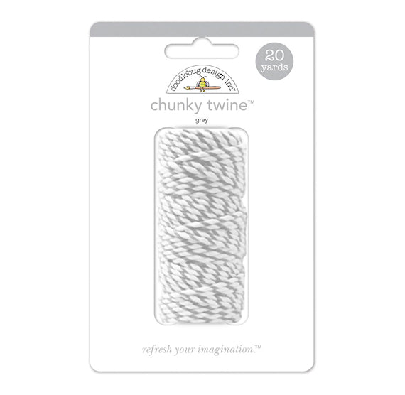 Chunky Bakers Twine: Gray | www.sprinklebeesweet.com