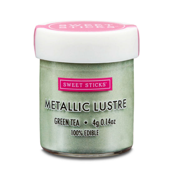 Tea Green Luster Dust | www.sprinklebeesweet.com