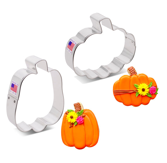 Gourd & Pumpkin Cookie Cutter Set | www.sprinklebeesweet.com