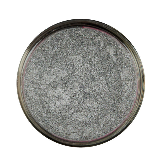 Gun Metal Grey Luster Dust | www.sprinklebeesweet.com