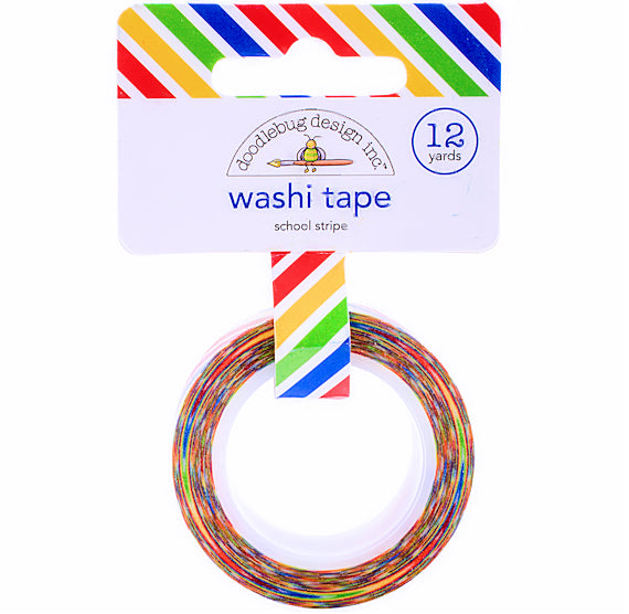 Rainbow Stripe Washi Tape | www.sprinklebeesweet.com