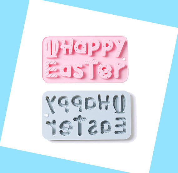 Happy Easter Mold | www.sprinklebeesweet.com