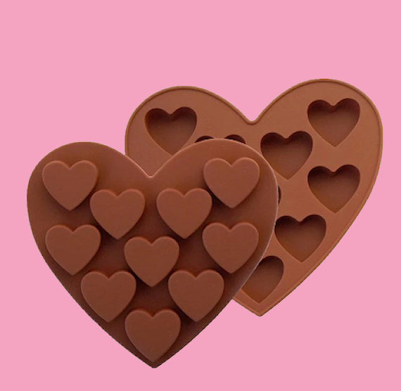 Silicone Heart Candy Mold | www.sprinklebeesweet.com