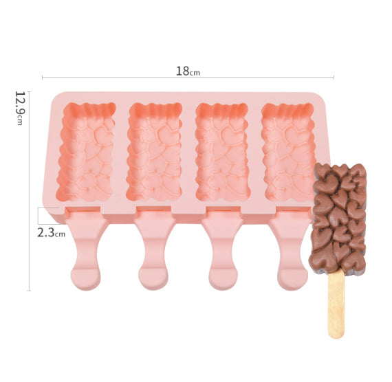 Cute Heart Cakesicle Mold | www.sprinklebeesweet.com