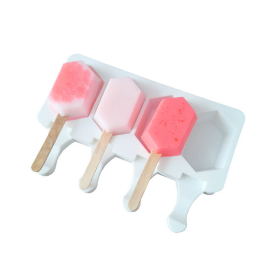 Hexagon Gem Cakesicle Mold | www.sprinklebeesweet.com
