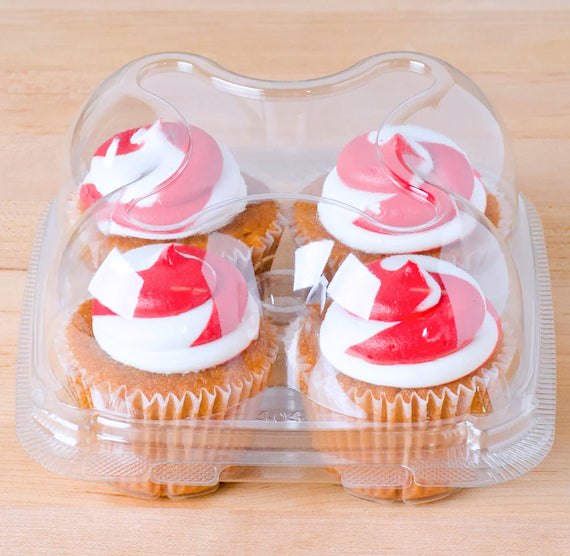 High Dome Cupcake Boxes | www.sprinklebeesweet.com