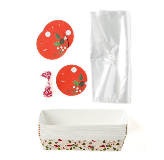 Christmas Loaf Pan Kit: Holiday Cheer | www.sprinklebeesweet.com