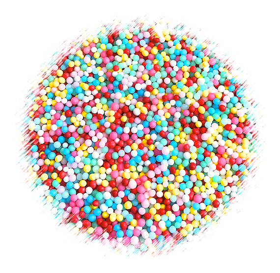 Hip Hip Hooray Nonpareils Mix | www.sprinklebeesweet.com