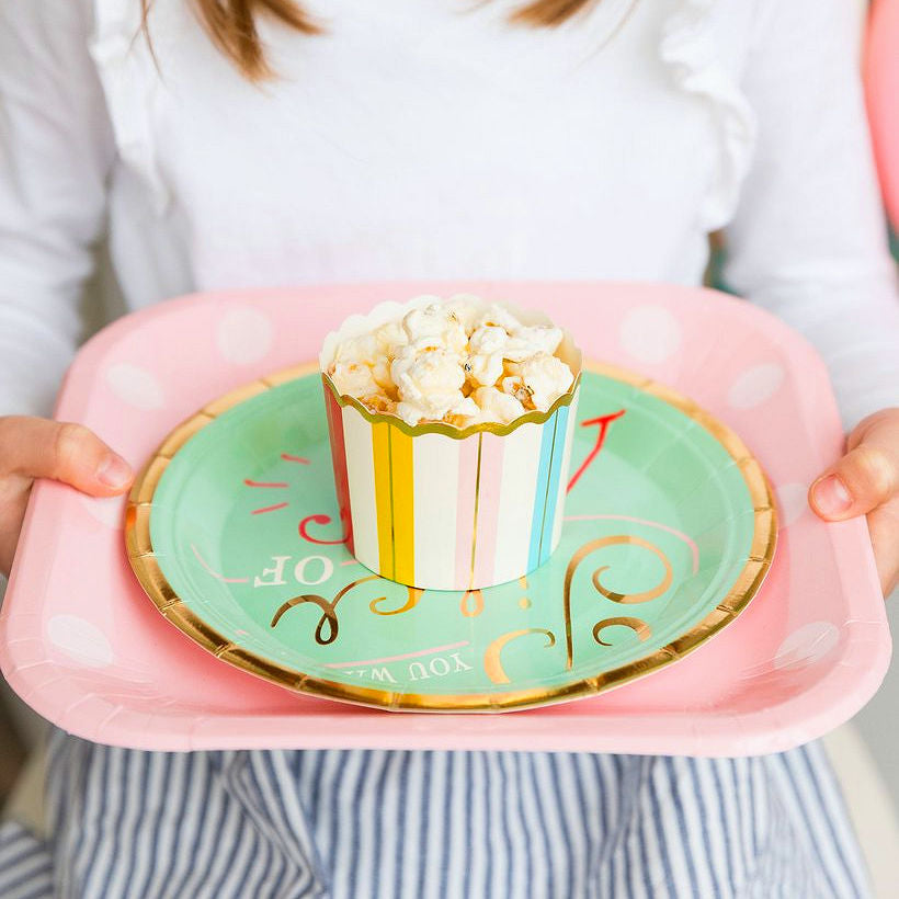 Birthday Baking Cups: Hip Hip Hooray | www.sprinklebeesweet.com