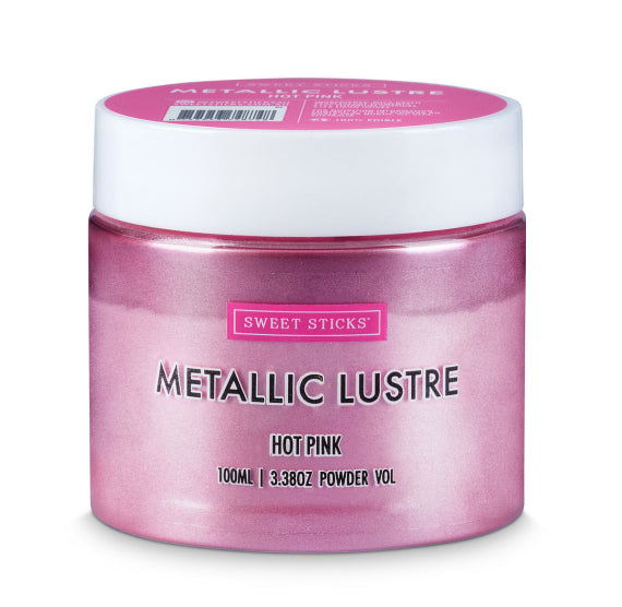 Hot Pink Luster Dust: Two Sizes Available | www.sprinklebeesweet.com