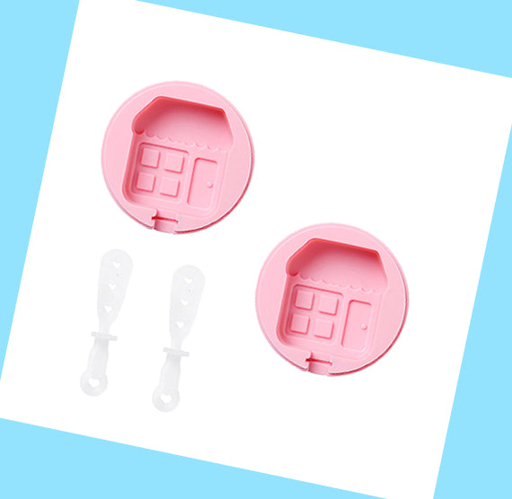House Cakesicle Mold: Set of 2 | www.sprinklebeesweet.com