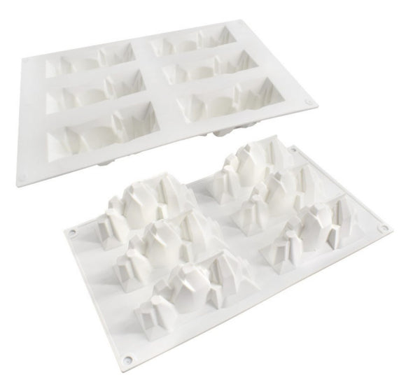 Iceberg Mold: Crystals Cake Gem Mold | www.sprinklebeesweet.com