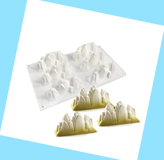 Iceberg Mold: Crystals Cake Gem Mold | www.sprinklebeesweet.com