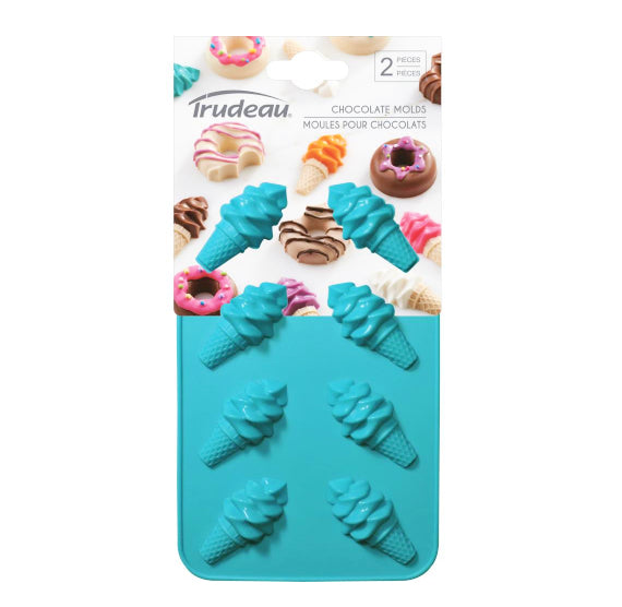 Ice Cream Cone Chocolate Mold | www.sprinklebeesweet.com