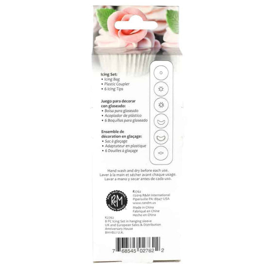 Icing Decorating Set: 8 Piece | www.sprinklebeesweet.com
