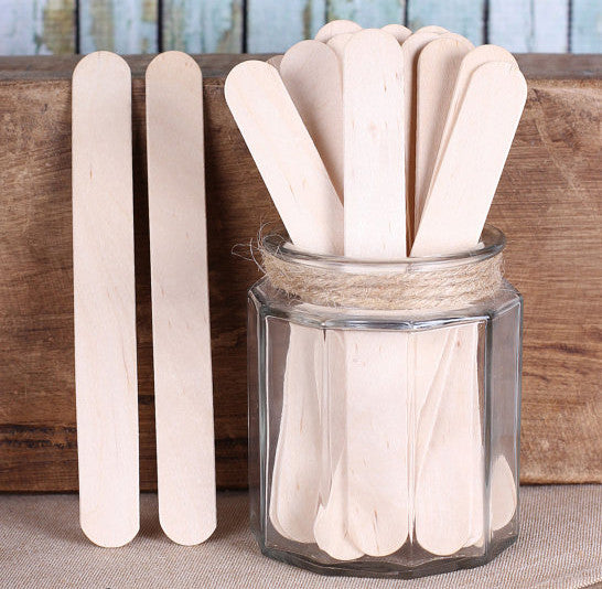 Jumbo Wooden Popsicle Sticks: 6" | www.sprinklebeesweet.com