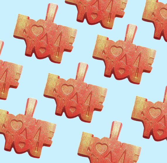 BWB Valentine's Day Mold: 9669 I Love You | www.sprinklebeesweet.com