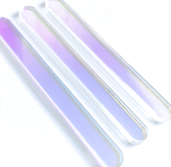 Acrylic Popsicle Sticks: Iridescent | www.sprinklebeesweet.com