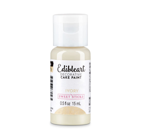Ivory Edible Art Paint | www.sprinklebeesweet.com