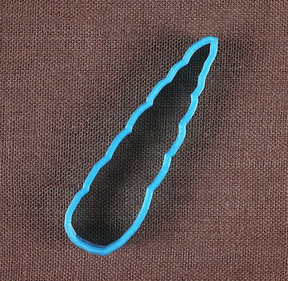 Designer Jumbo Unicorn Horn Cookie Cutter | www.sprinklebeesweet.com