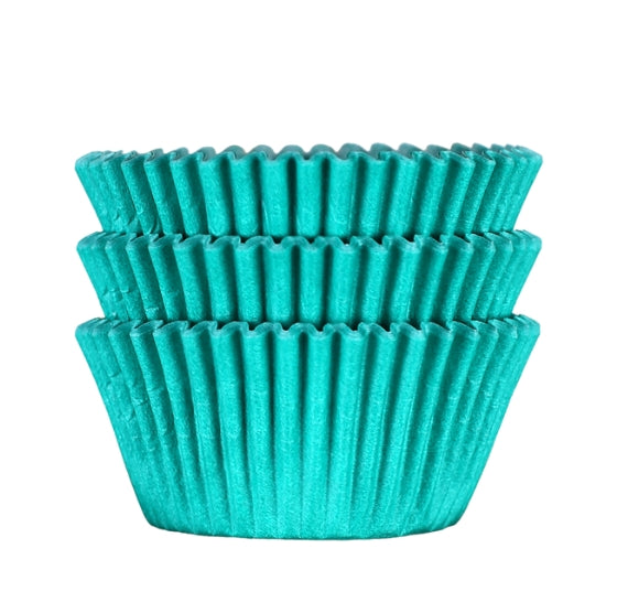 Bulk Jumbo Cupcake Liners: Jade Green | www.sprinklebeesweet.com