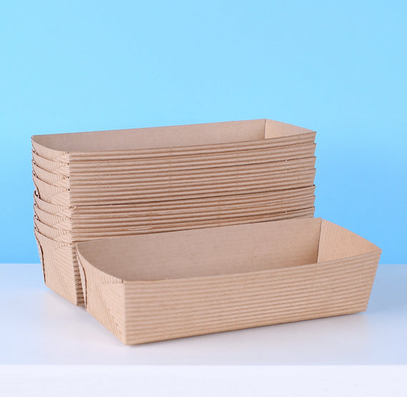 Paper Loaf Pans: Natural | www.sprinklebeesweet.com