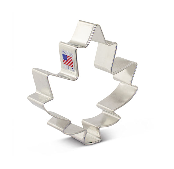 Large Maple Leaf Cookie Cutter | www.sprinklebeesweet.com
