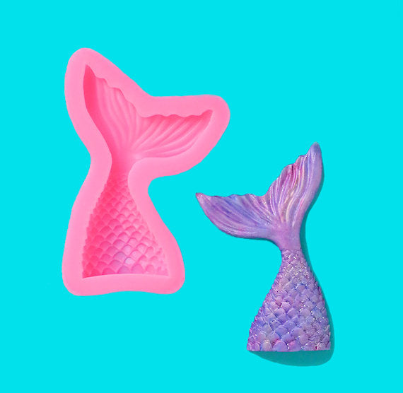 Mermaid Tail Candy Mold: Large | www.sprinklebeesweet.com
