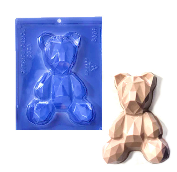 Large Geometric Bear Mold | www.sprinklebeesweet.com