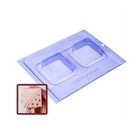 Square Cake Bar Mold: 3 Part Mold | www.sprinklebeesweet.com