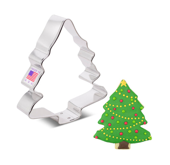 Large Pine Tree Cookie Cutter | www.sprinklebeesweet.com