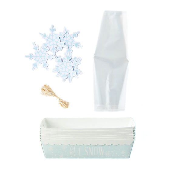 Holiday Loaf Pan Kit: Let It Snow | www.sprinklebeesweet.com