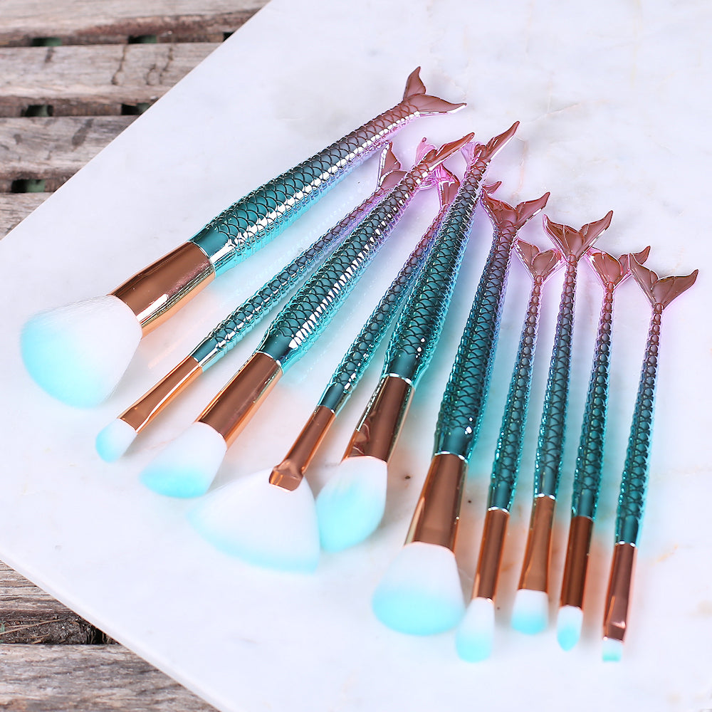 Pastel Mermaid Paint Brush Set: Large | www.sprinklebeesweet.com