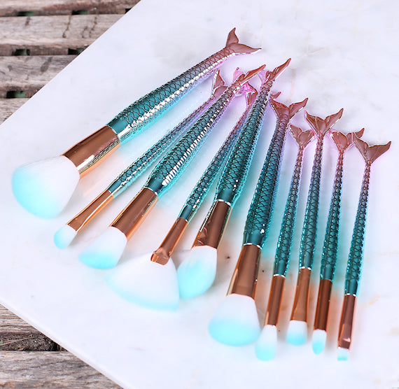 Pastel Mermaid Paint Brush Set: Large | www.sprinklebeesweet.com