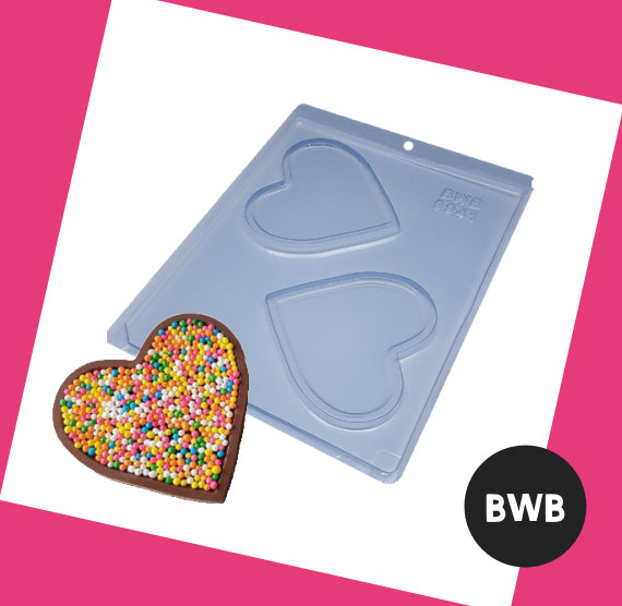 BWB Valentine's Day Mold: 9941 Large Heart | www.sprinklebeesweet.com